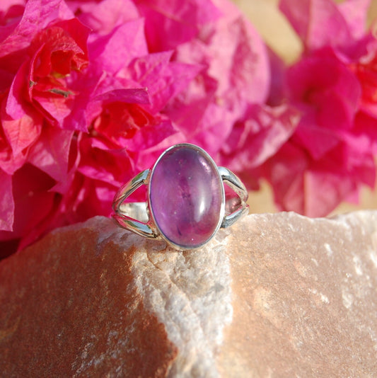 Natural Amethyst Ring