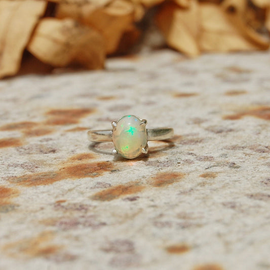 Ethiopian Opal Ring