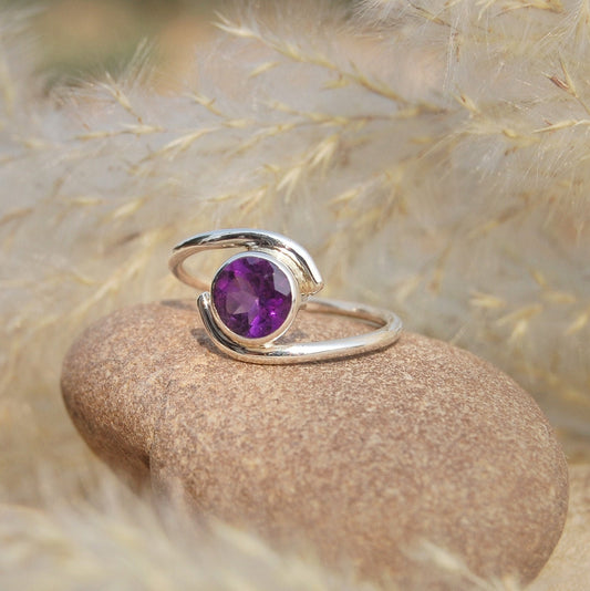 Purple Amethyst Ring