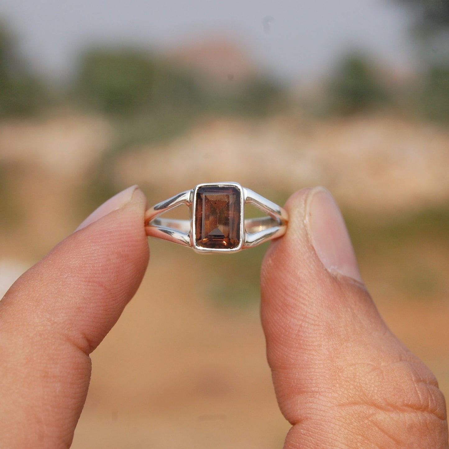 Smoky Quartz Ring
