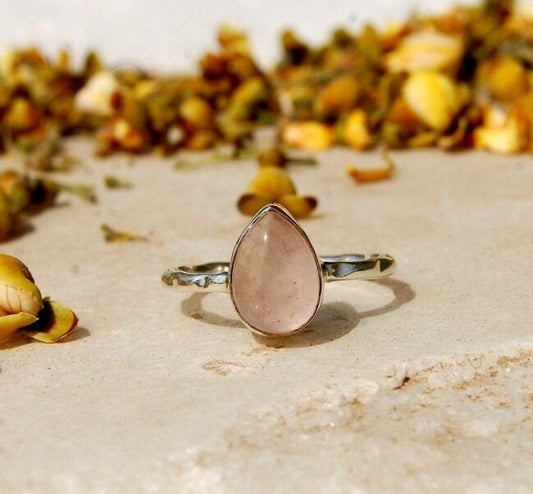 Rose Quartz Ring