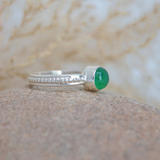 Healing Jade Stone Ring