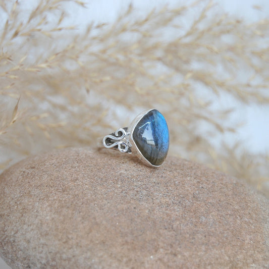 Blue Labradorite Ring