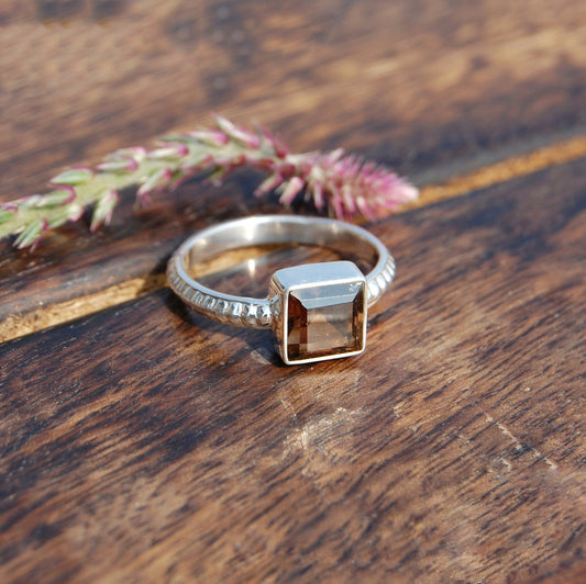 Smoky Quartz Ring