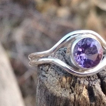 Purple Amethyst Ring