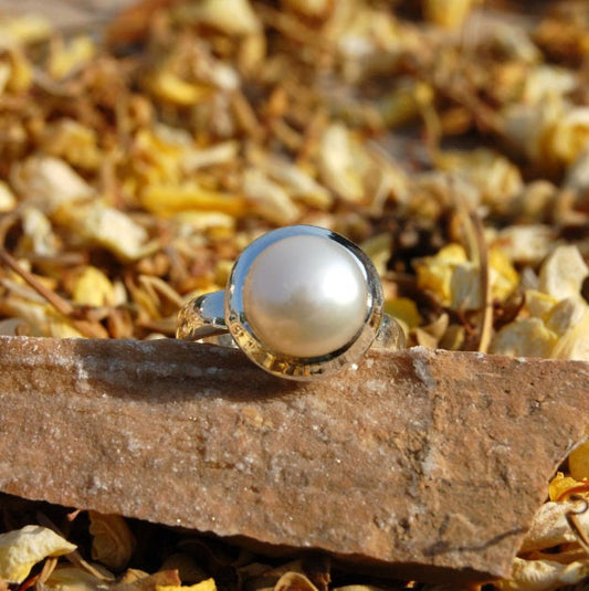 Fresh Water White Pearl Ring