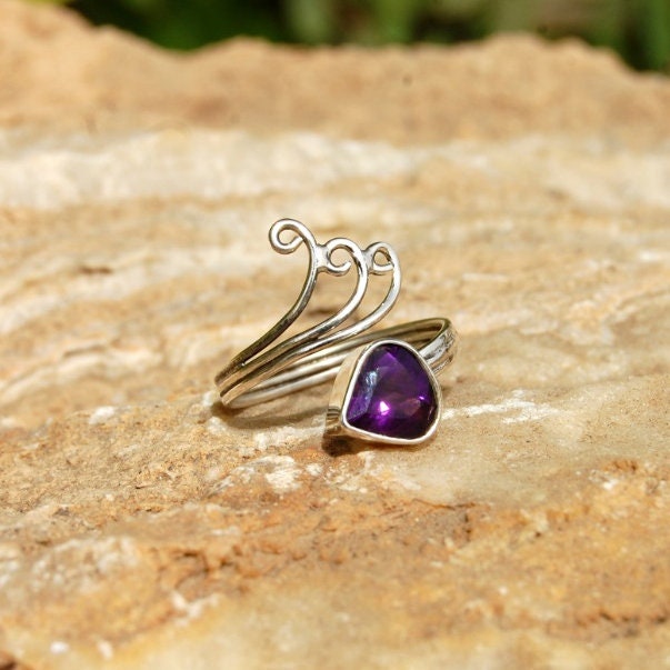 Purple Amethyst Ring