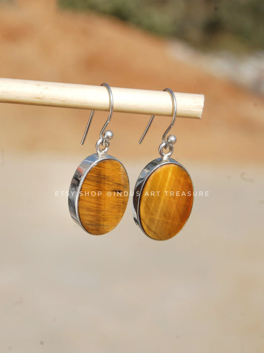 Tiger Eye Earrings