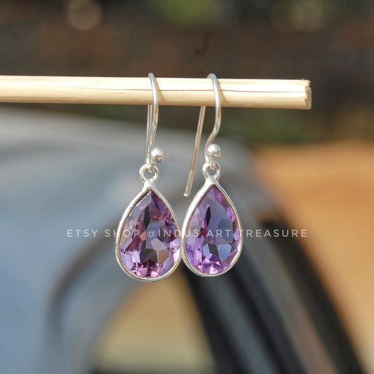 Amethyst Drop Earrings