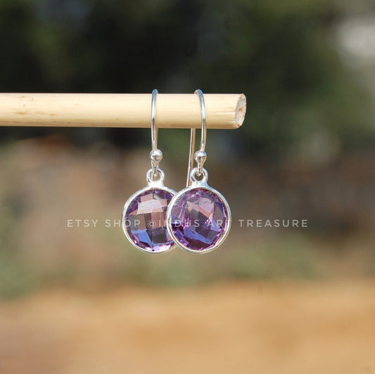 Amethyst Dangle Earrings