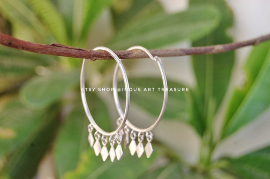 925 Starling Silver Hoop Earrings