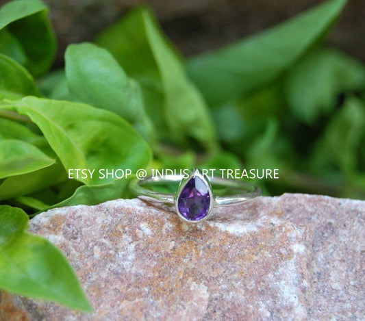 Natural Amethyst Ring