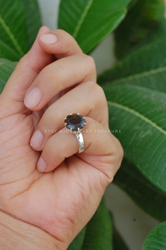 Smoky Quartz Ring
