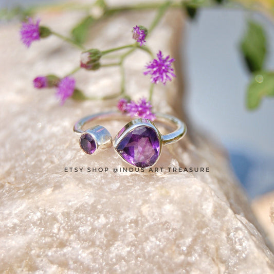 Amethyst Designer Ring