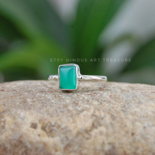 Green Onyx Ring
