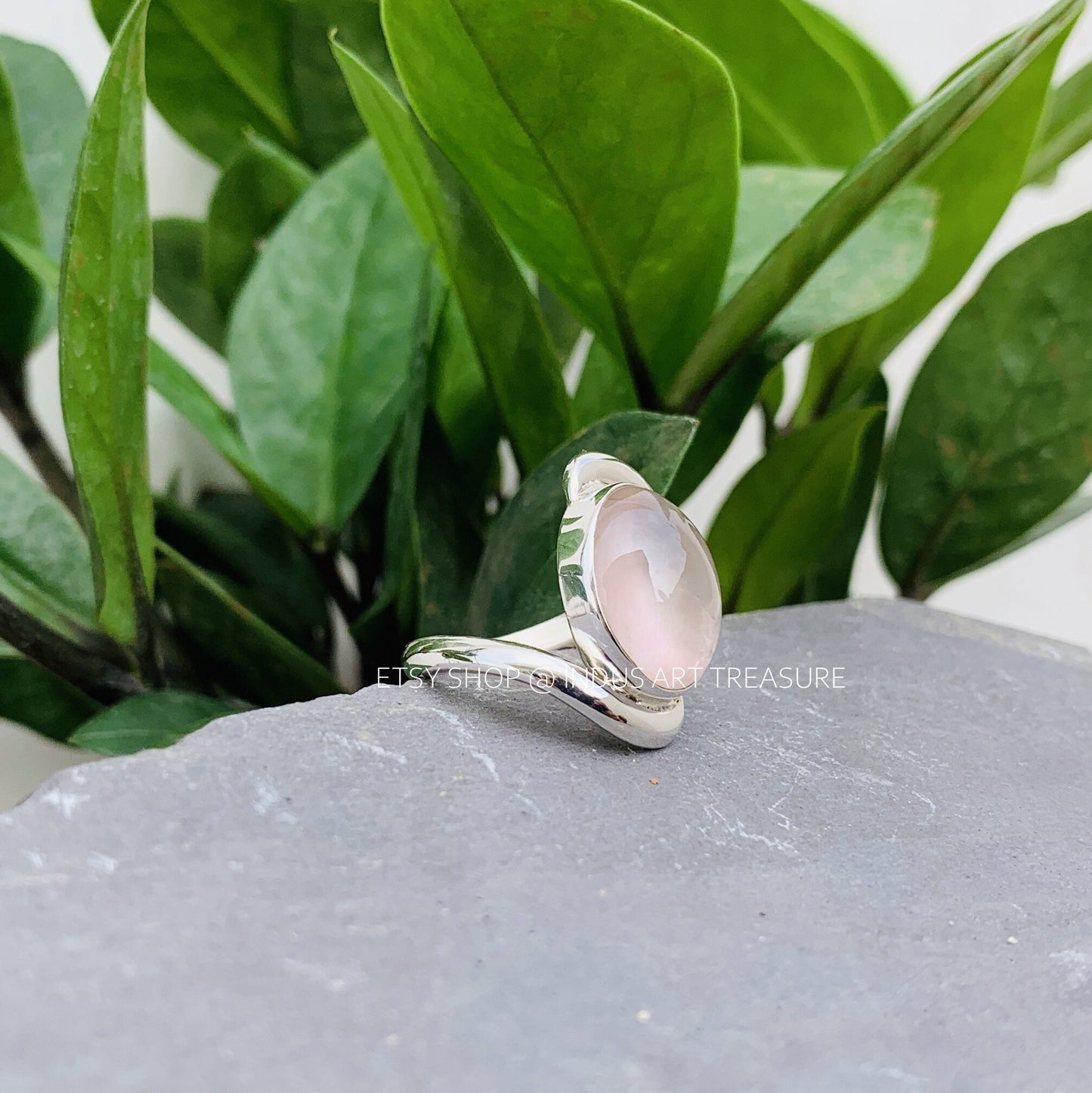 Rose Quartz Ring