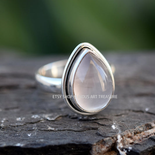 Rose Quartz Ring