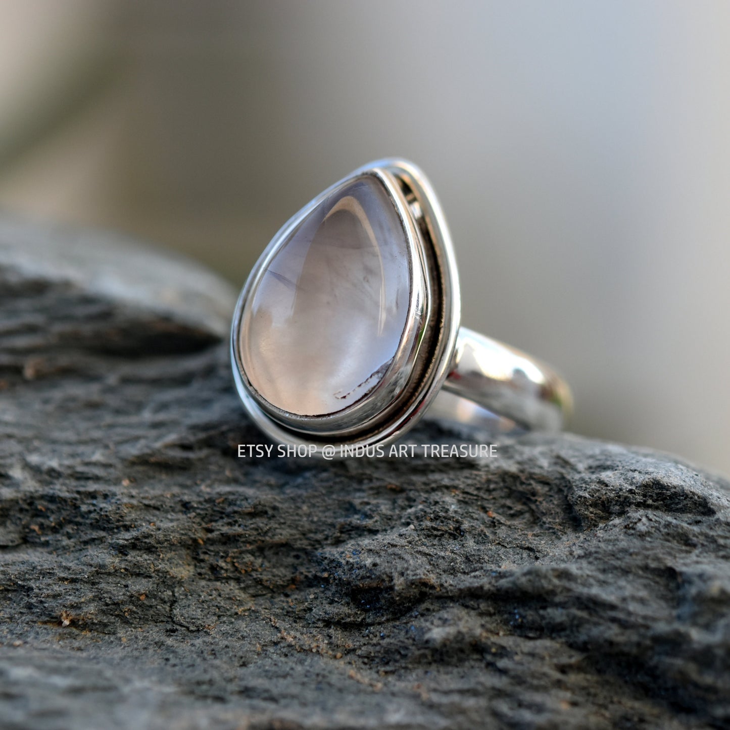 Rose Quartz Ring