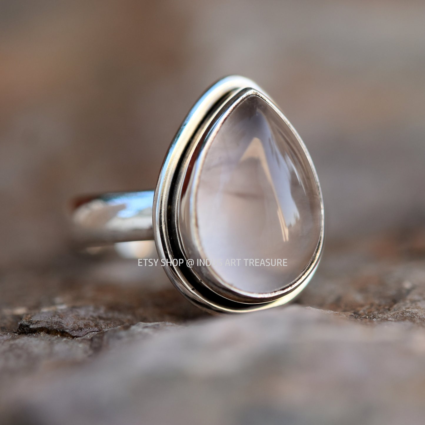 Rose Quartz Ring