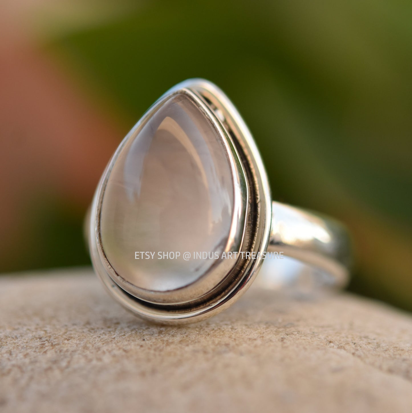 Rose Quartz Ring
