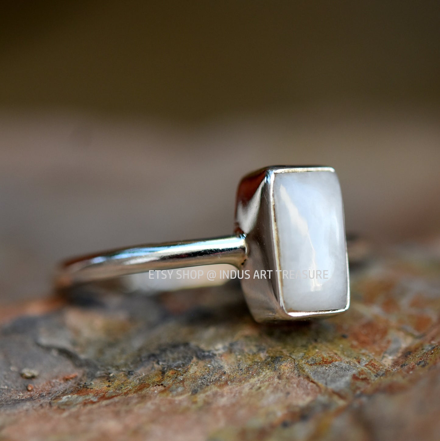 White Quartz Ring