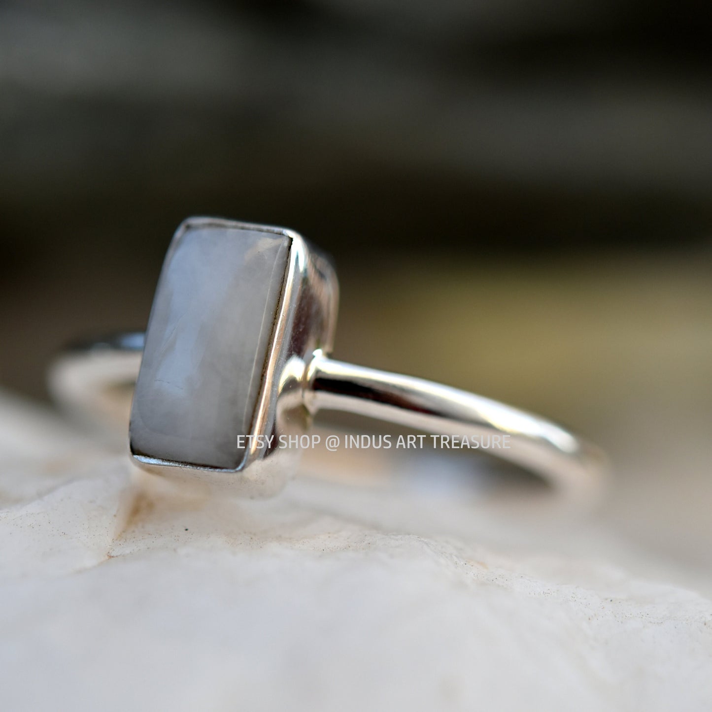 White Quartz Ring