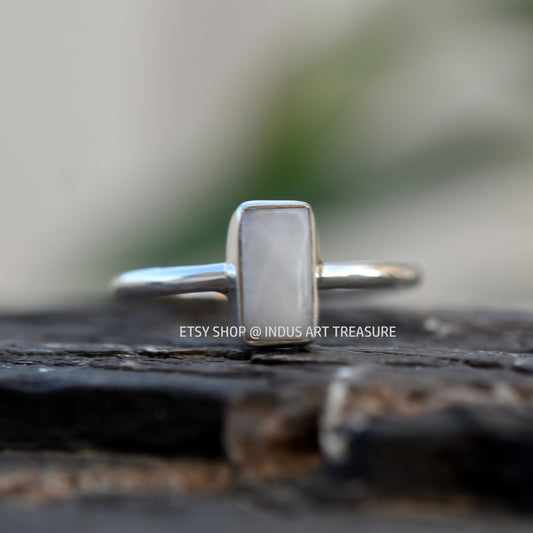 White Quartz Ring