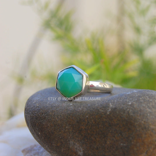 Chrysoprase Ring