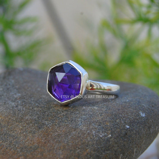 Blue Iolite Ring