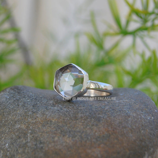 Clear Crystal Ring