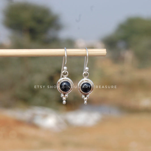 Black Onyx Boho Earrings