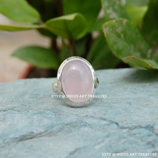 Rose Quartz Ring