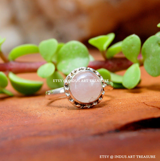 Rose Quartz Ring