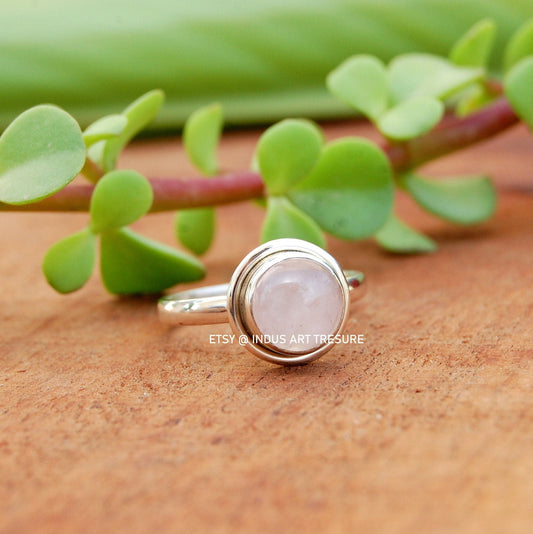 Rose Quartz Ring