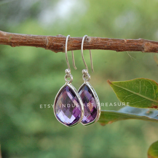 Amethyst Drop Earrings