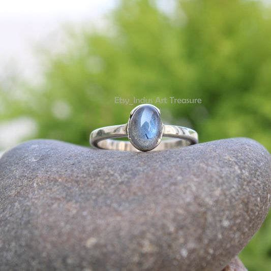 Blue Labradorite Ring