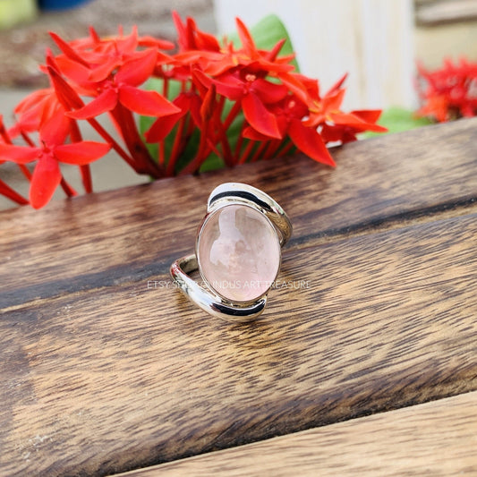 Rose Quartz Ring