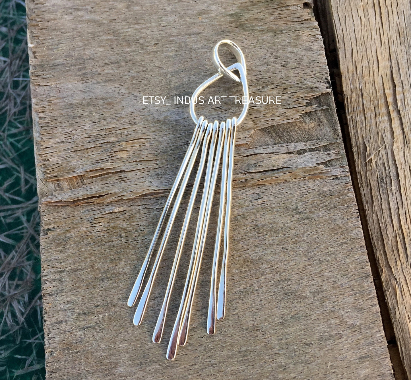 925 Sterling Silver Raindrop Pendant