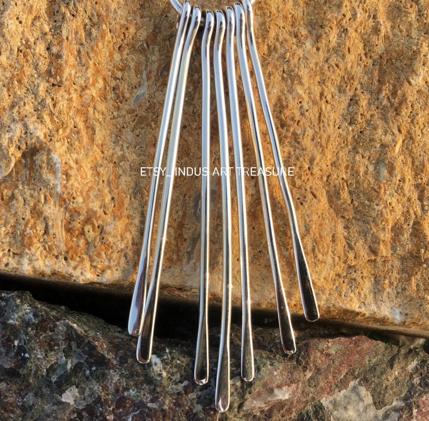 925 Sterling Silver Raindrop Pendant