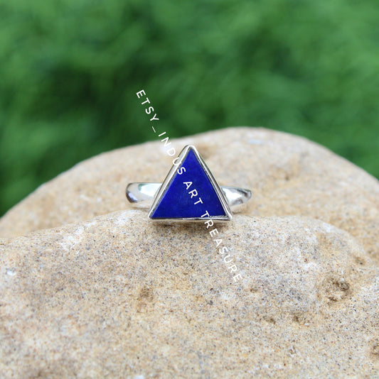 Lapis Lazuli Silver Ring