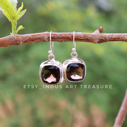 Smoky Quartz Earrings