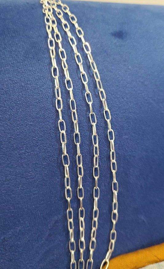 925 Sterling Silver Chain - 22 Inches Long