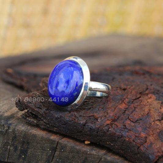 Lapis Luzuli Silver Ring